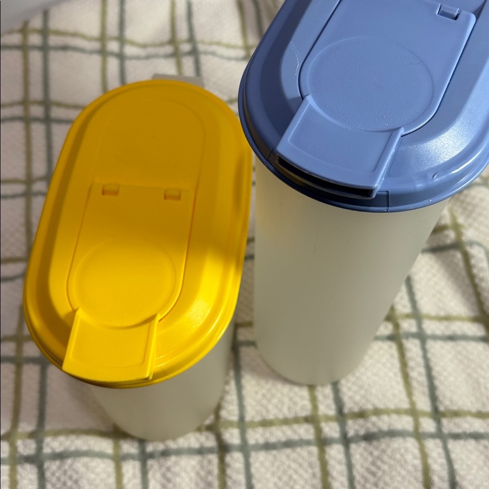 Tupperware brand pitchers (2)